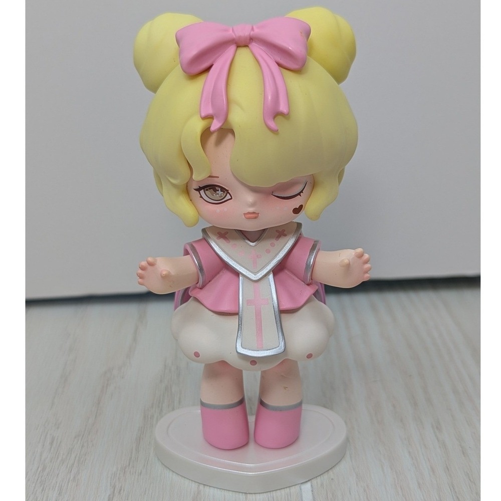 Misya Incredible Dancing Party Series Fitari Figure Pink White Bow Heart Anime